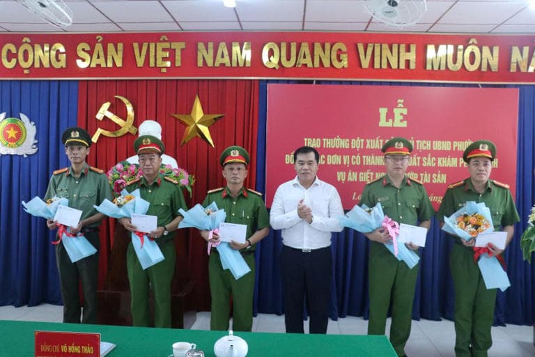 Thưởng 5 tập thể phá nhanh vụ án giết nữ chủ quán cà phê ở Tây Ninh